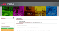 Desktop Screenshot of campus.integral.edu.ar