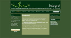 Desktop Screenshot of integral.org.pl